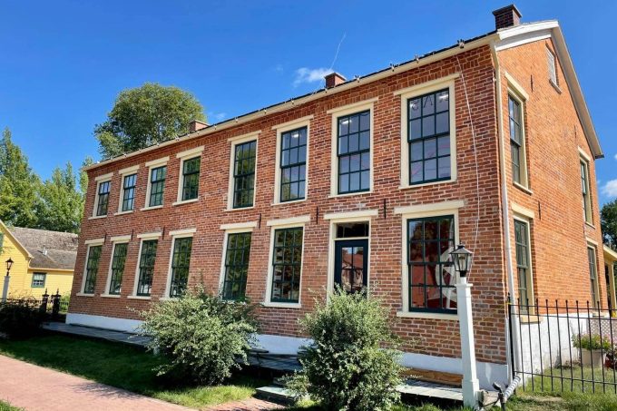 Wyatt Earp home in Pella, Iowa